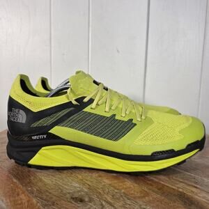 North Face Men's Flight Vectiv Trail Running Shoes Sulfur/Yellow 11.5 US